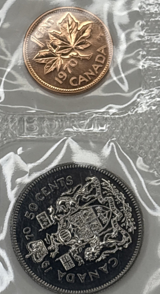 1969 & 1970 Canada Uncirculated Mint Sets