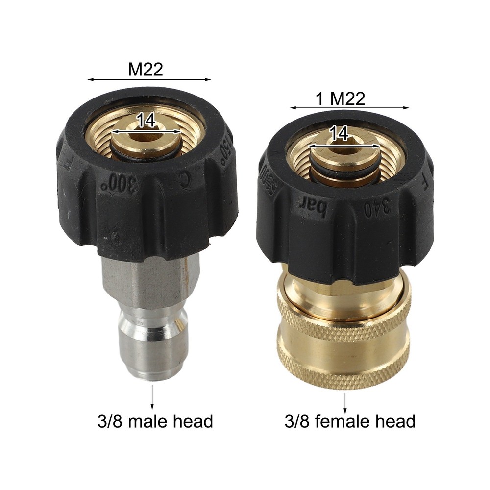 2PC 14 Inch Connectors for Seamless Compatibility with Various Systems