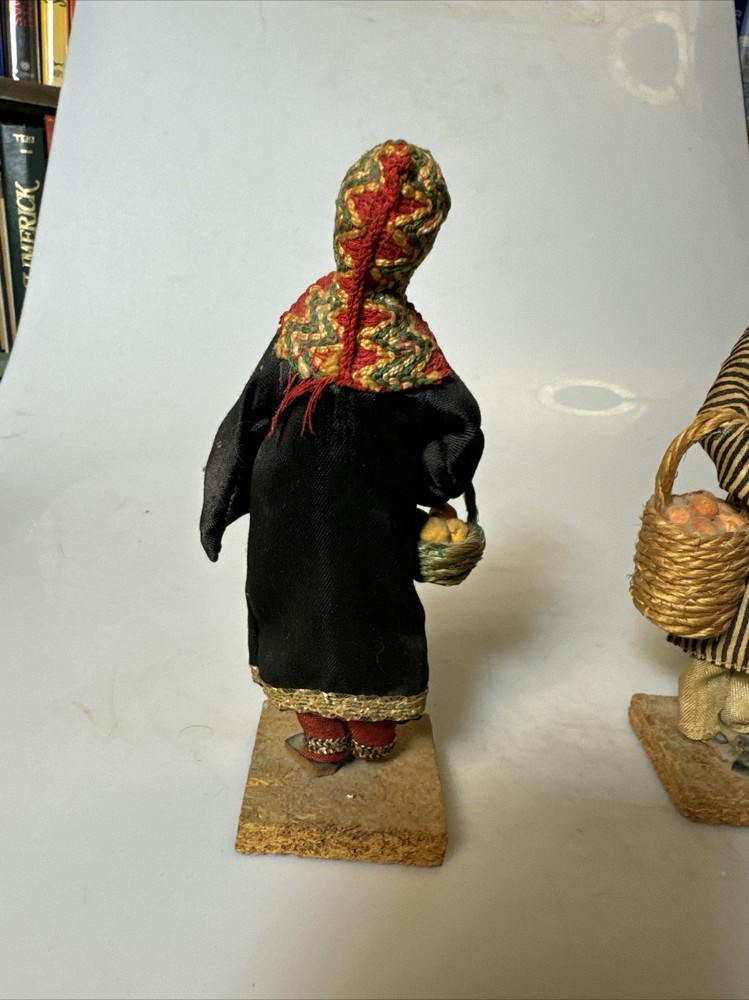 2 Hand made dolls by Sabra, Israel