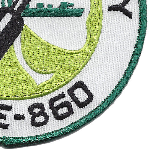 USS Mc Caffery Shamrock DDE-860 Destroyer Ship Patch