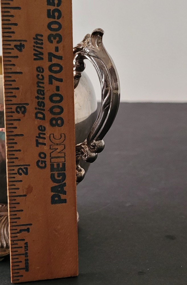 F. B. Rogers Silverplated Footed Creamer