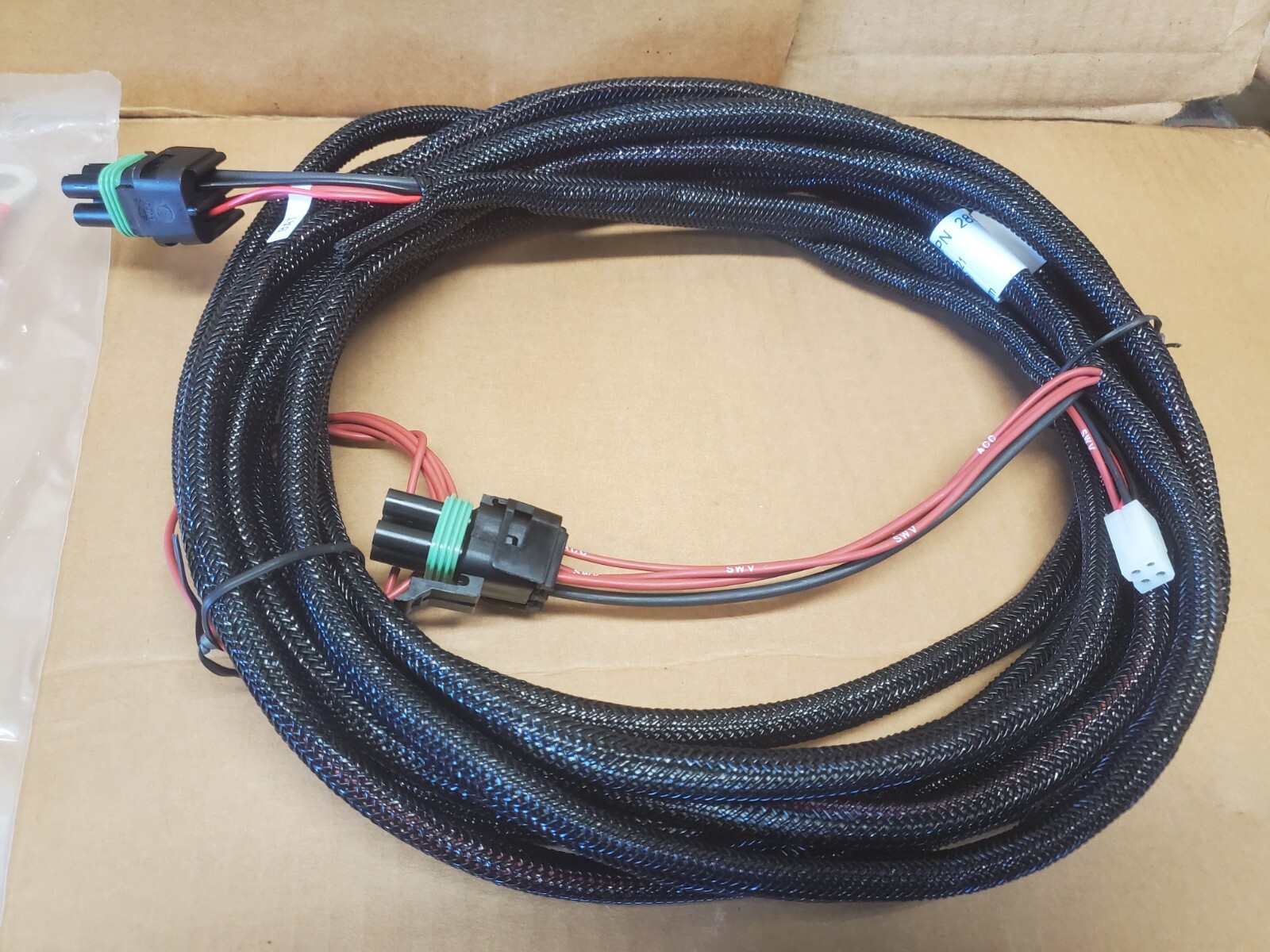 OEM Western Fisher TruckSide Plow Fleet Flex Wiring Harness Snow 09-16 Ford H13