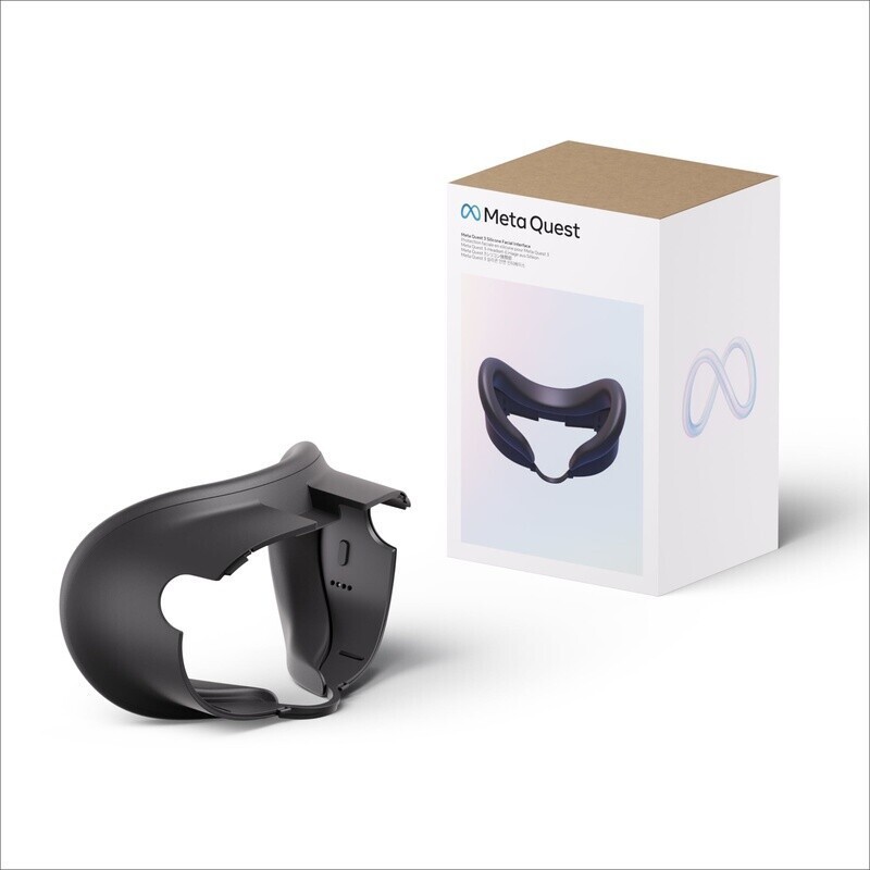 Silicone Facial Interface VR Headset Comfortable Fit Light Blocking Wipe Clean