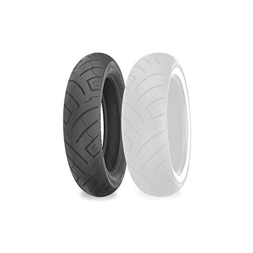 Shinko - 87-4616 - SR777 Black Walls Front Tire, 130/70B18 H.D.