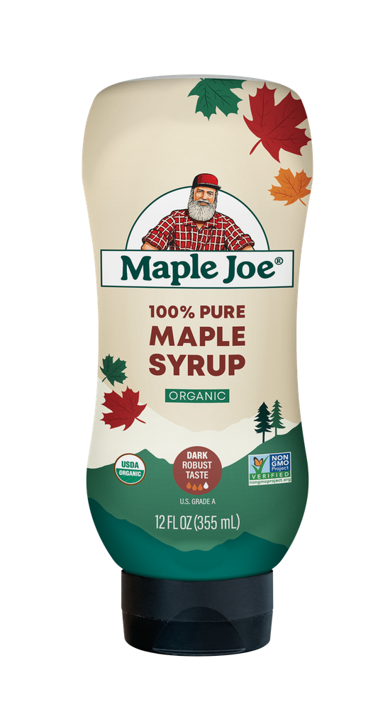 Maple Joe Pure Organic Maple Syrup 12 OZ