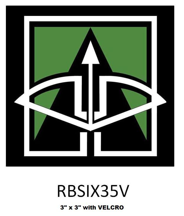 RAINBOW SIX OPERATOR PATCH WITH HOOK BACKING - CAPITAO - RBSIX35V