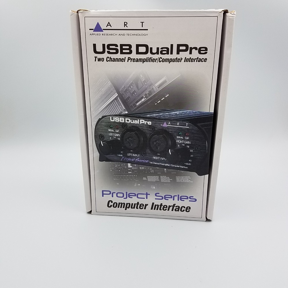 ART USB Dual Pre Two Channel Preamplifier/Computer Interface Project Series