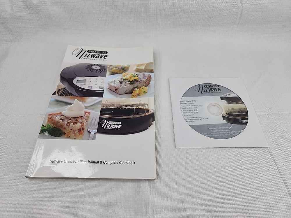 REPLACEMENT PART for NuWave Oven Pro Plus - Baking Book + CD