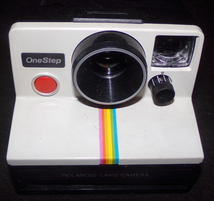 Polaroid 0neStep Camera w/Bklt, 1977