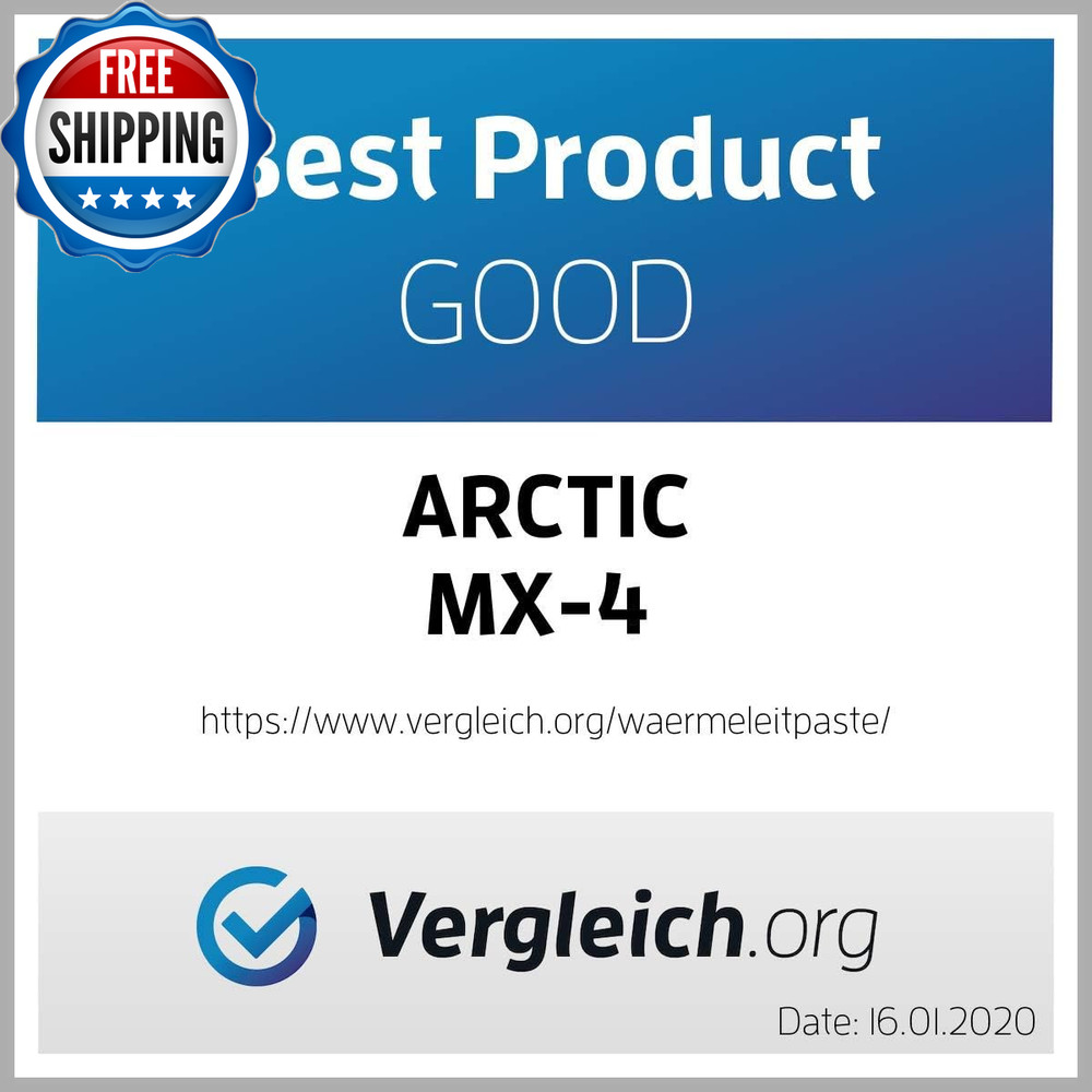 MX-4 (Incl Spatula 4 G) Premium Performance Thermal Paste for All Processors...