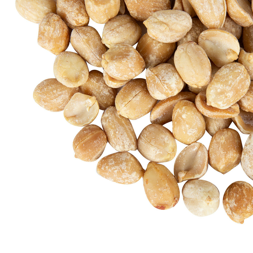 Bulk Extra Large Roasted Salted Blanched Virginia Peanuts, Select Size Below.
