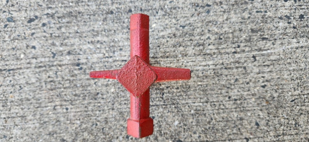 PLUMBING 6 WAY COUNTERSUNK PLUG WRENCH