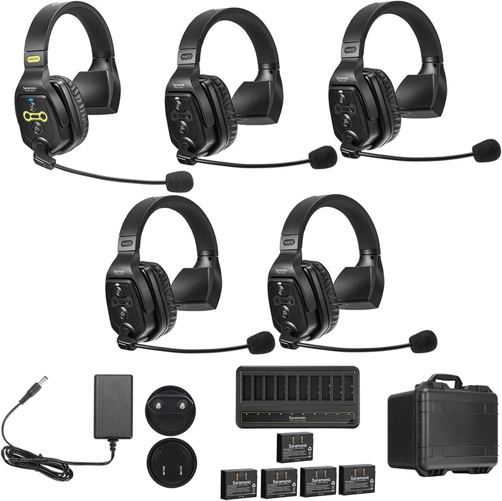 Saramonic WiTalk-WT5S 5-person 1.9GHz Wireless Intercom System