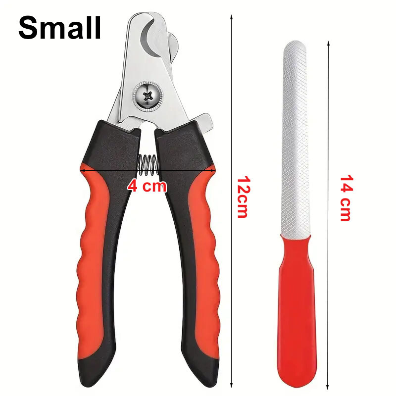 Heavy Duty Pet Dog Nail Clippers with Dog Nail File for Large Dogs Thick Nails