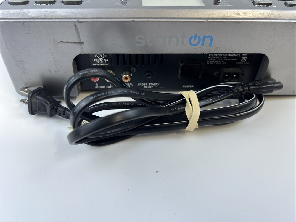Stanton C314 CD Player DJ Turntable READ