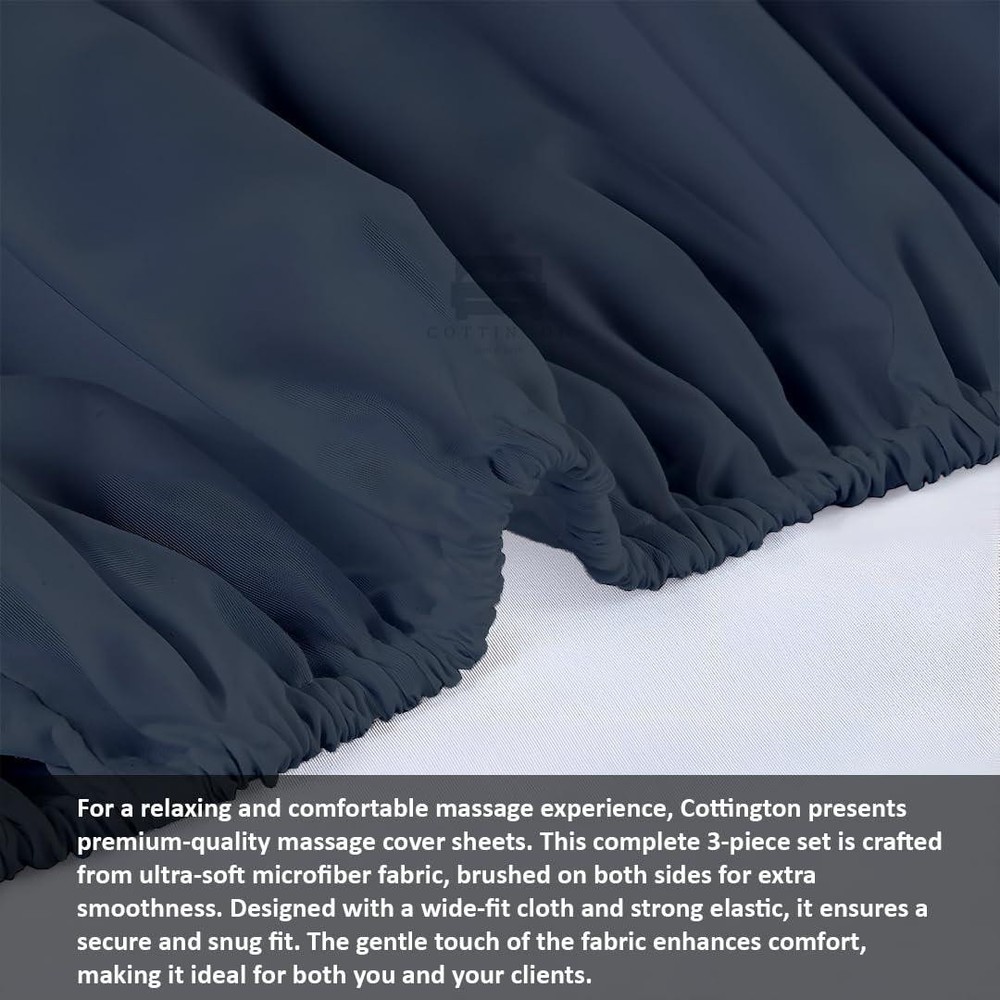 Massage Table Sheet Set, 100% Brushed