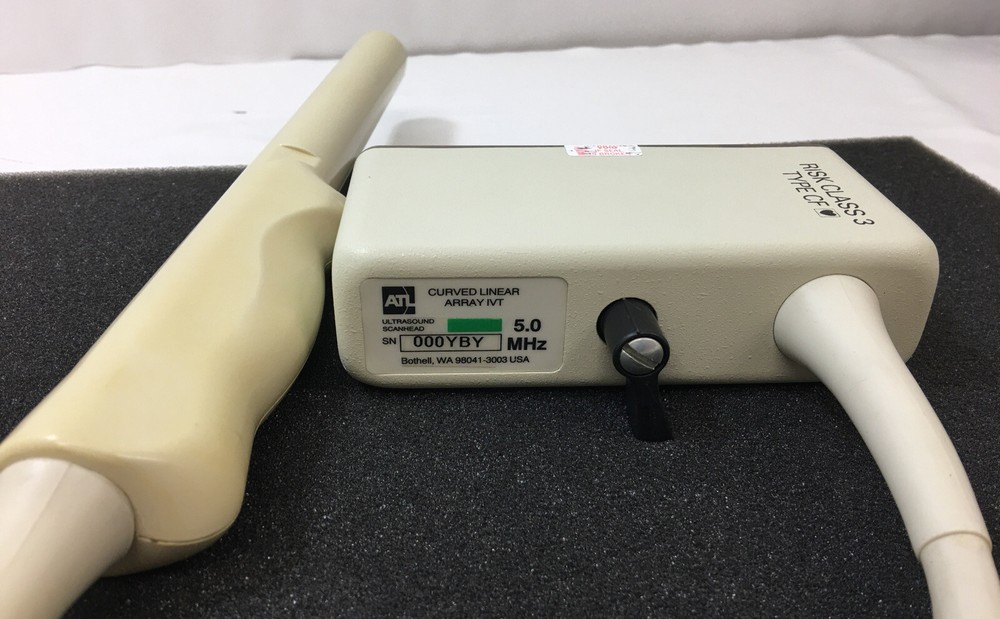 ATL Curved Linear Array IVT 5.0 MHz Probe Transducer Scanhead / Part
