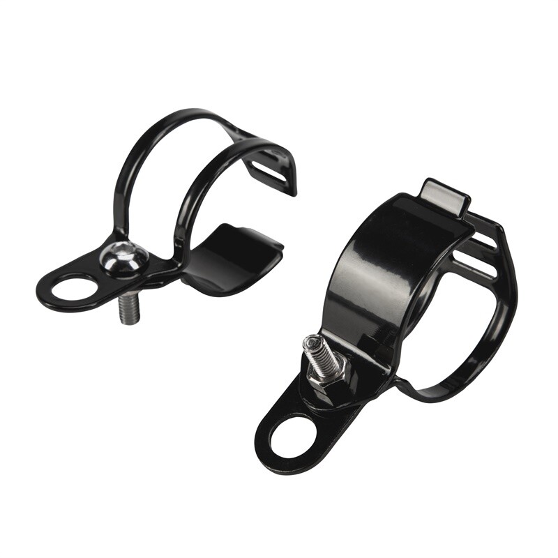 Motorcycle Turn Signal Light Indicator Mount Brackets Fork Clamps Bracket 2PCS