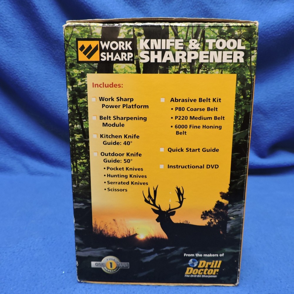 Work Sharp Knife Tool Sharpener WSKTS-W Power Tool Sharpener DAREX