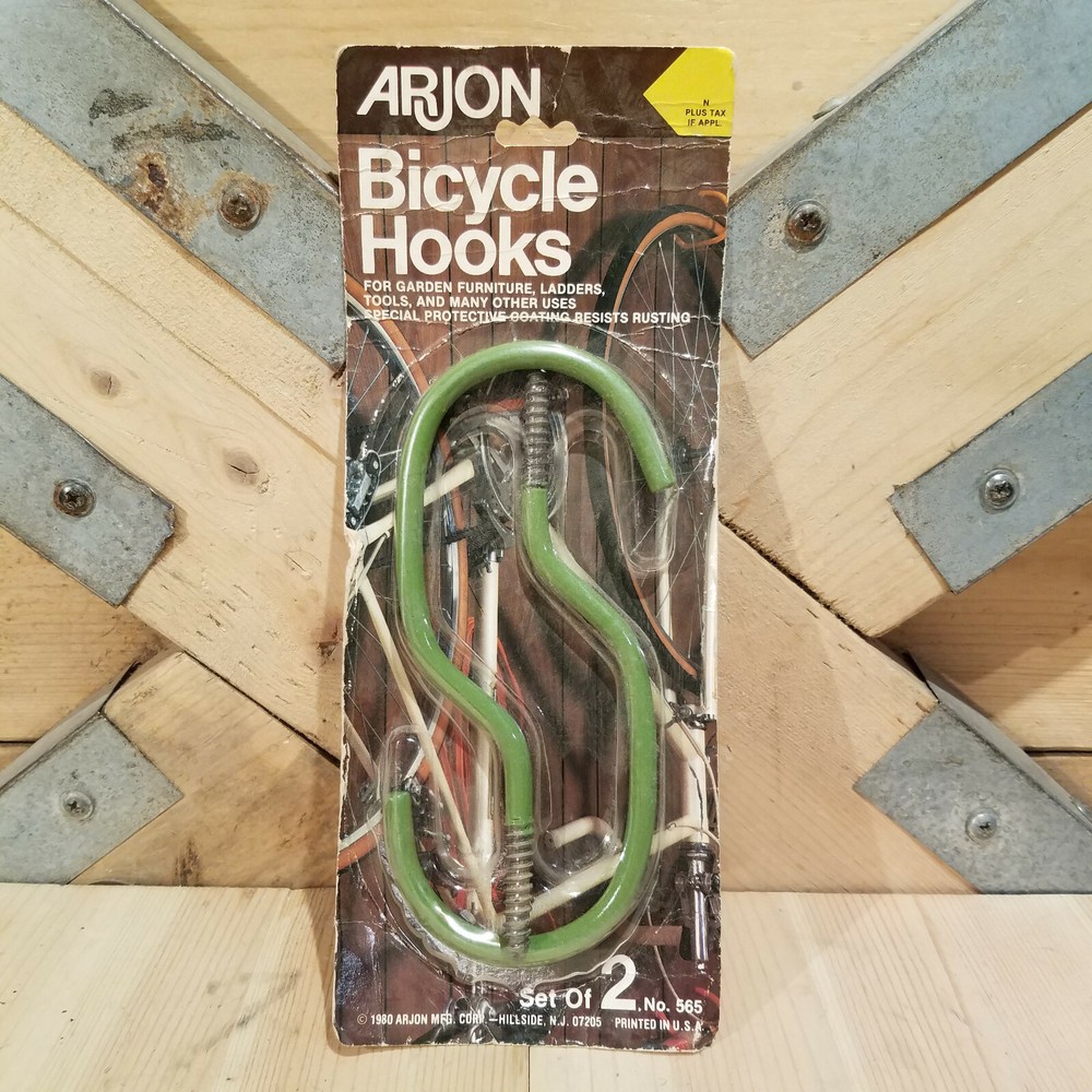 Bicycle Hooks Wall Ceiling Pair No. 565   Swanky Barn