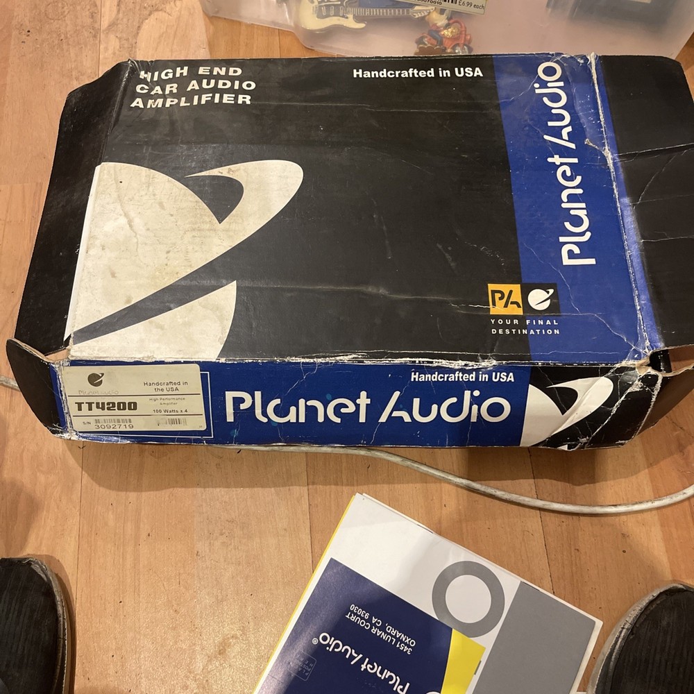Planet Audio TR4200 In Box Untested