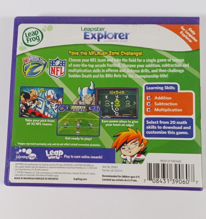 NFL Rush Zone [Leap Frog Leapster Explorer]