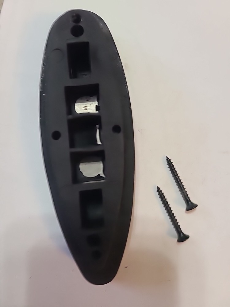 Traditions Buckhunter InLine Muzzleloader Buttpad With Screws Black Powder