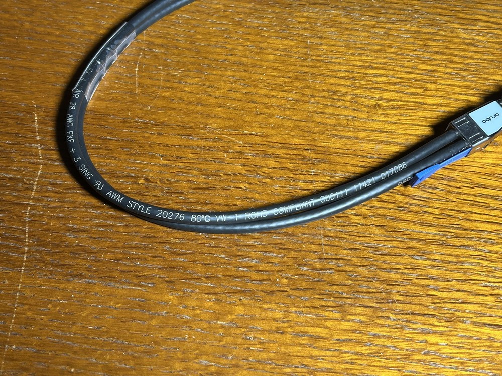 HPE Aruba Networking 2920/2930M 0.5m Stacking Cable