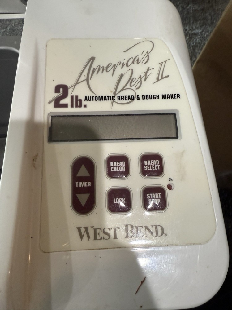 West Bend Bread Maker Machine PAN Model 41042W - Part Only