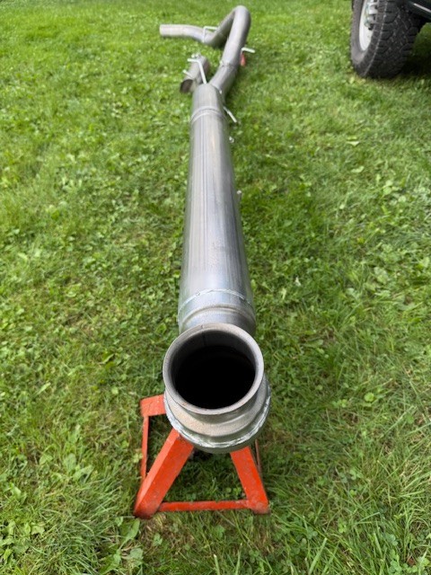 5" FULL Exhaust Pipe 2001-2007 Chevrolet GMC Duramax 6.6L 2500HD Chevy Diesel