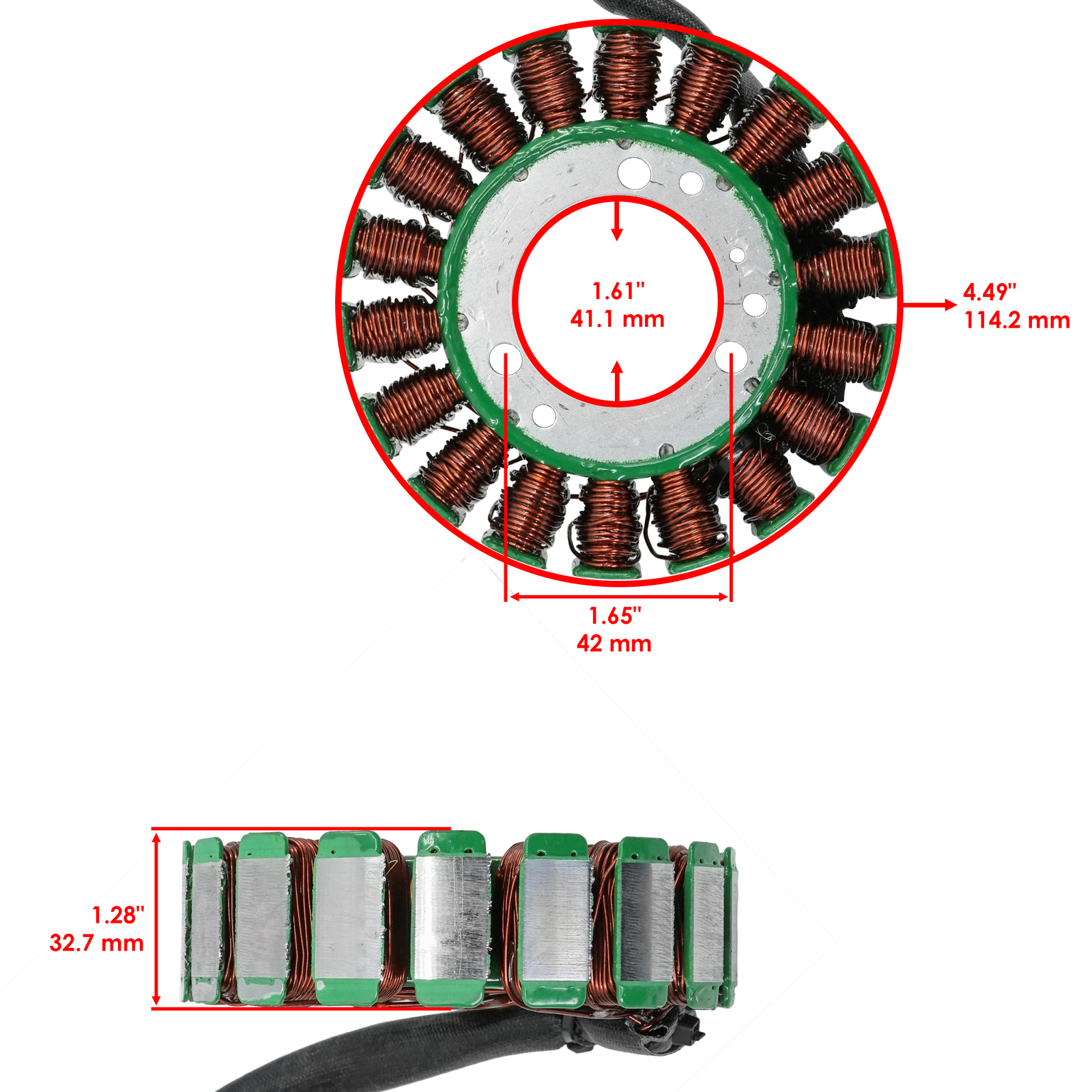 Stator for Can-Am 420685632 420685631 420685630 Magneto