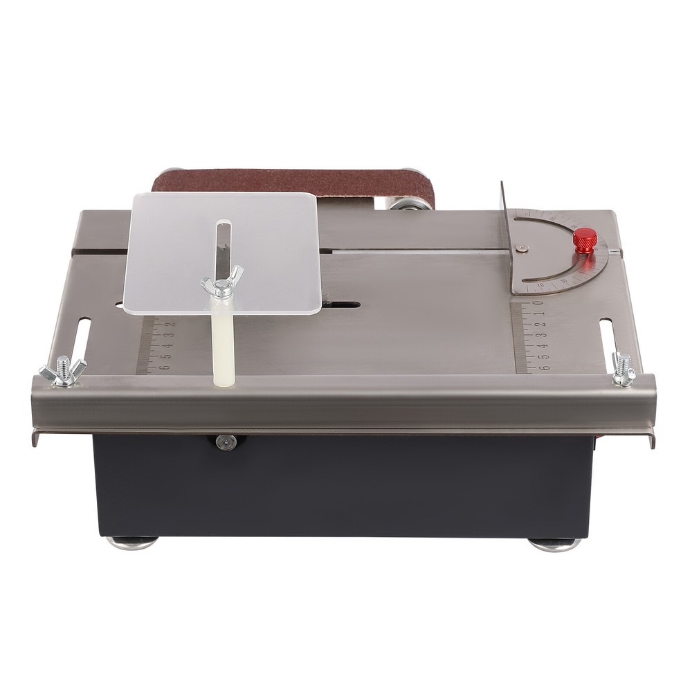 200W Mini Table Saw, Countertop Belt Sander, Multifunctional Circular Table Saw
