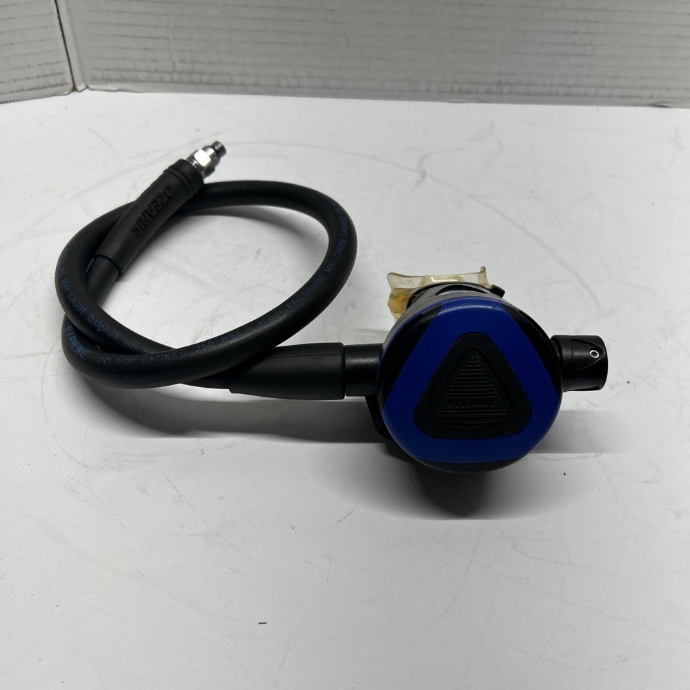 Oceanic Delta Adjustable Second Stage Regulator. Tested. Scuba Diving.