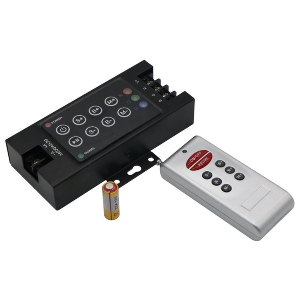 8Keys RF Wireless Remote Controller Accessories For RGB LED Lights Strip
