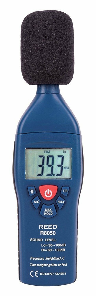 REED Instruments R8050 Dual Range Sound Level Meter
