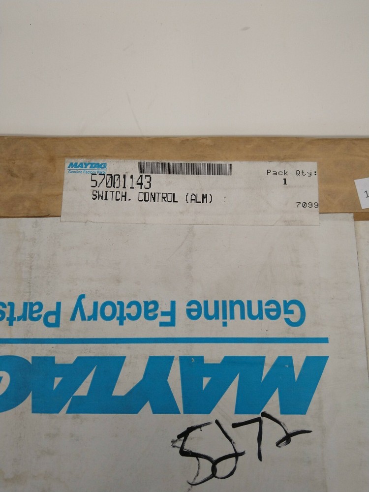 Maytag Microwave Control Switch Panel (ALM) 57001143