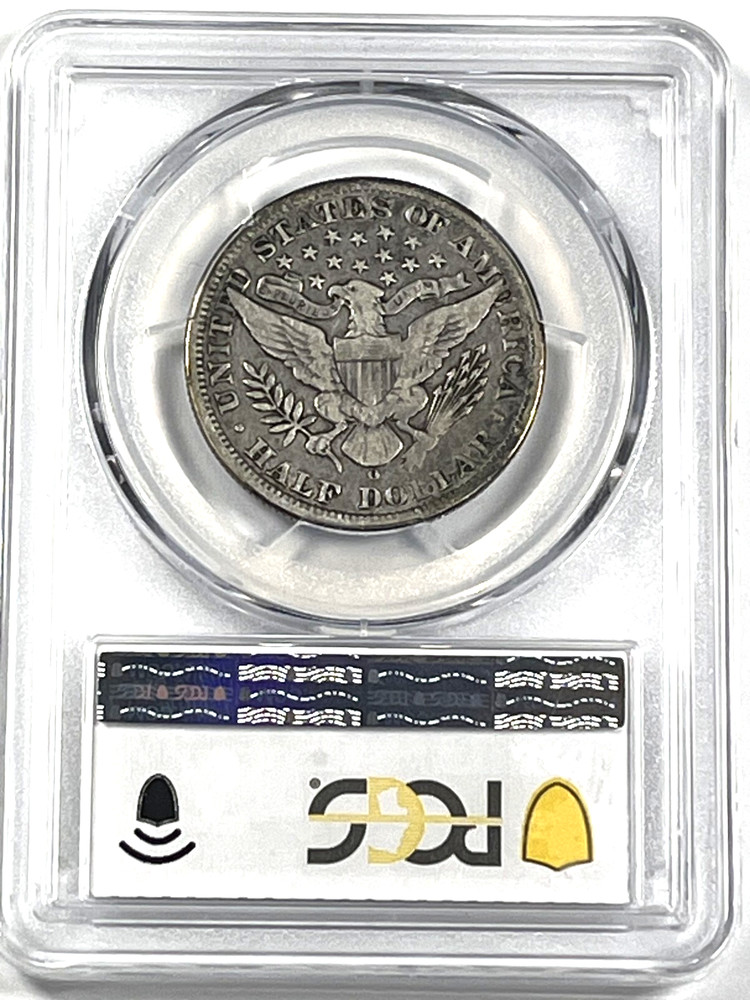 1898-O Barber Half Dollar : PCGS VF25