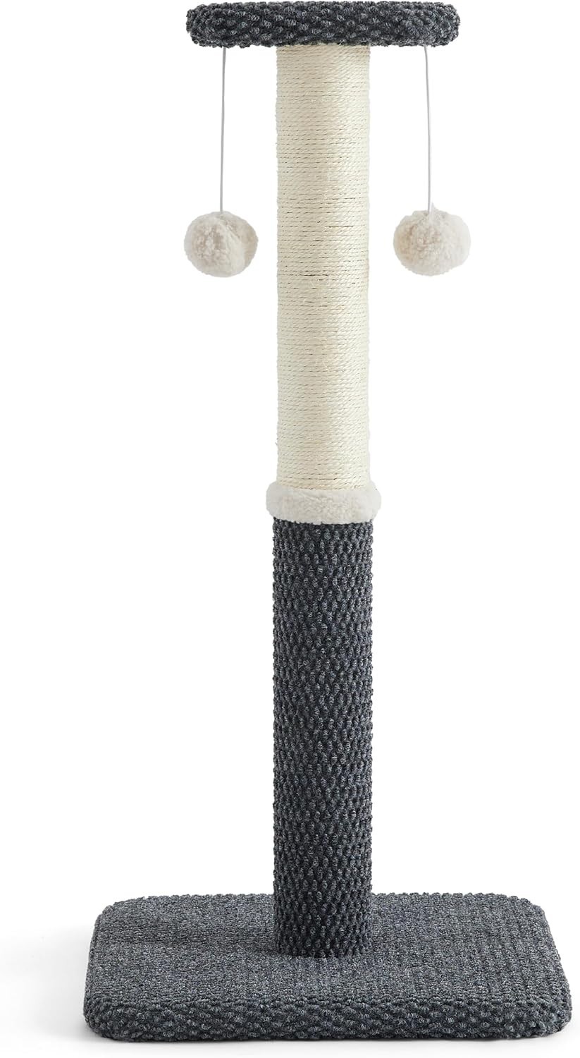 Cat Scratching Post for Indoor Cats - 29in Highly Resistant Carpet Scratch Poles