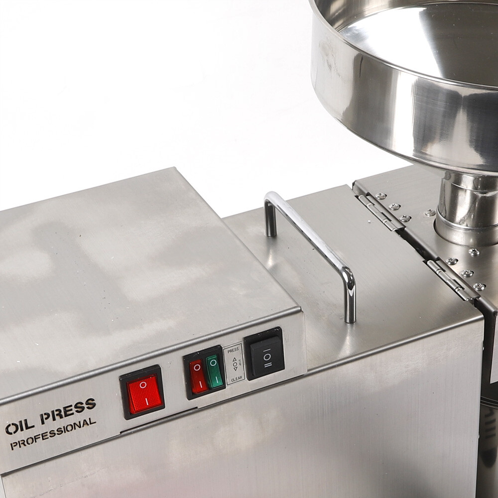 Automatic Nut Flax Seeds Oil Press Machine Kitchen Extractor 1500W LCD🔥