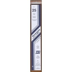 Showgard Stamp Mount Strips: 25mm - Black