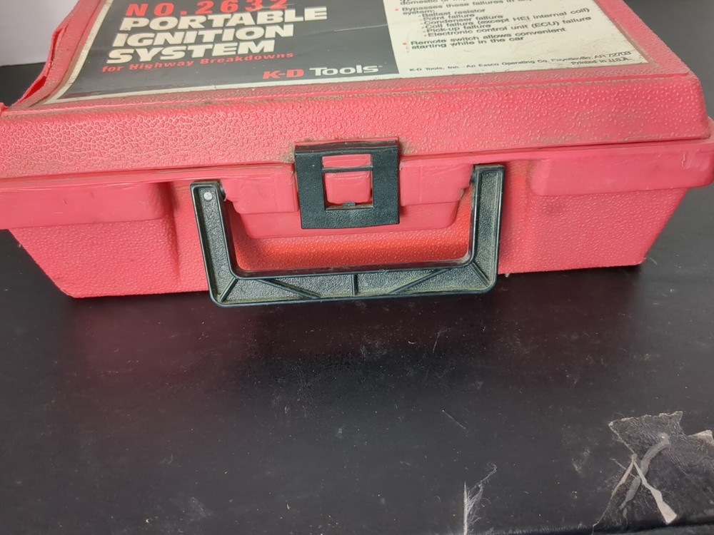 KD Tools 2632 Portable Ignition System Bypass for Breakdowns K-D W/Red Case READ