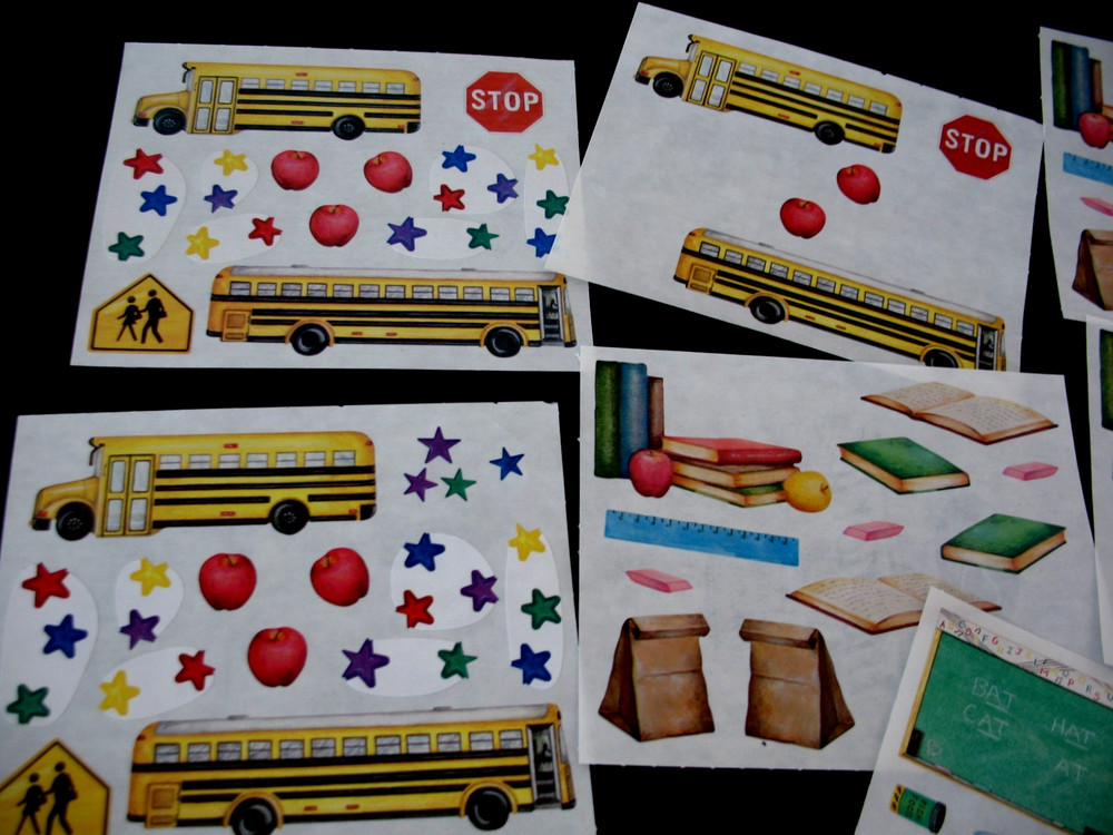 Scrapbooking Creative Memories School Stickers