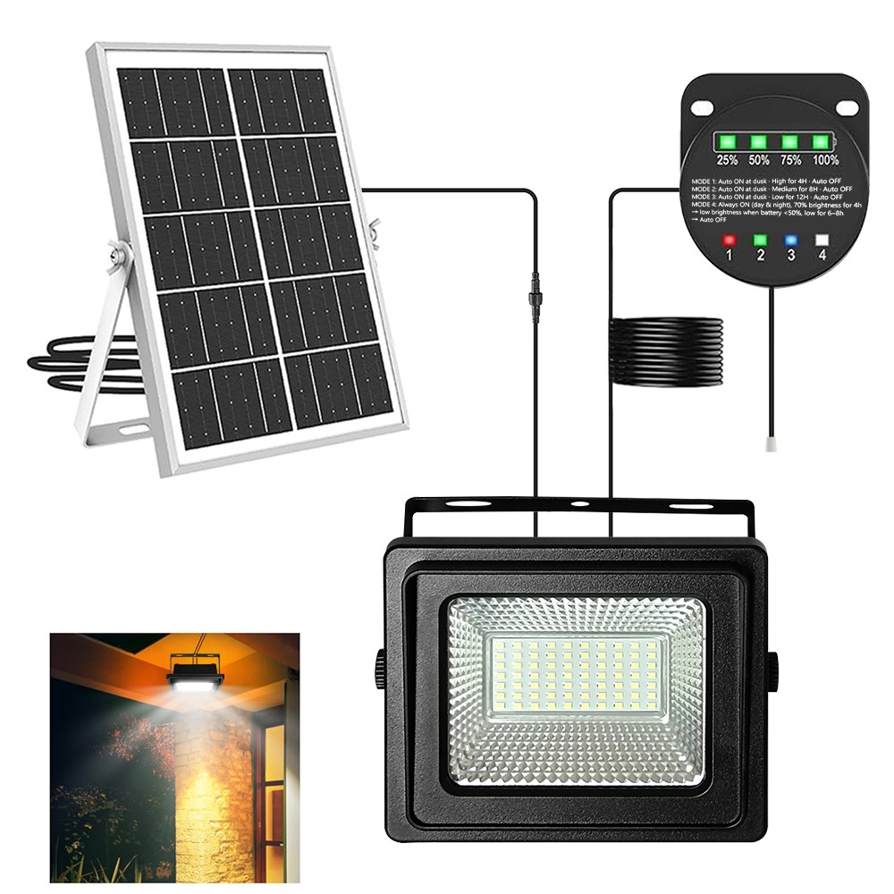LED Solar Pendant Light Solar Powered Motion Sensor Shed Light With Pull Switch