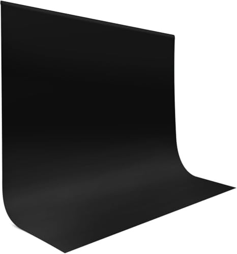 Black Backdrop 10 X 10 Ft, Solid Black Photo Backdrop, 10x10ft black backdrop