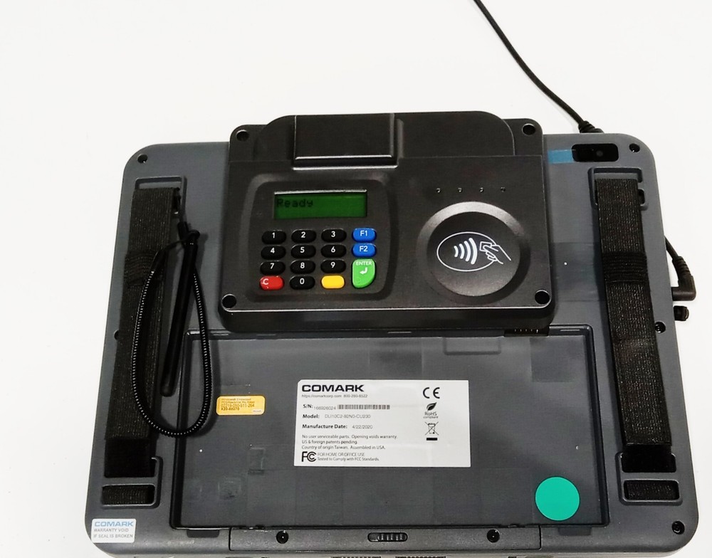 DLI 10 Rugged Mobile Tablet with a 5-in-1 payment module