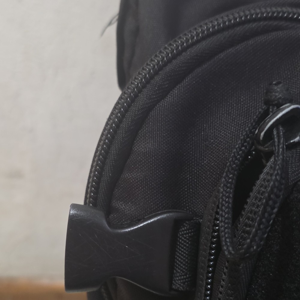 S.O.C Black Tactical Backpack MOLLE Webbing External Pockets Adjustable Straps