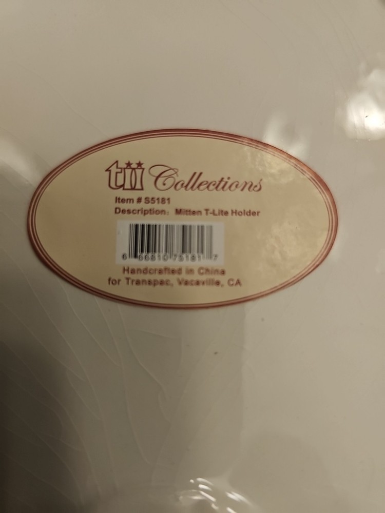 Mitten T-lite Holder