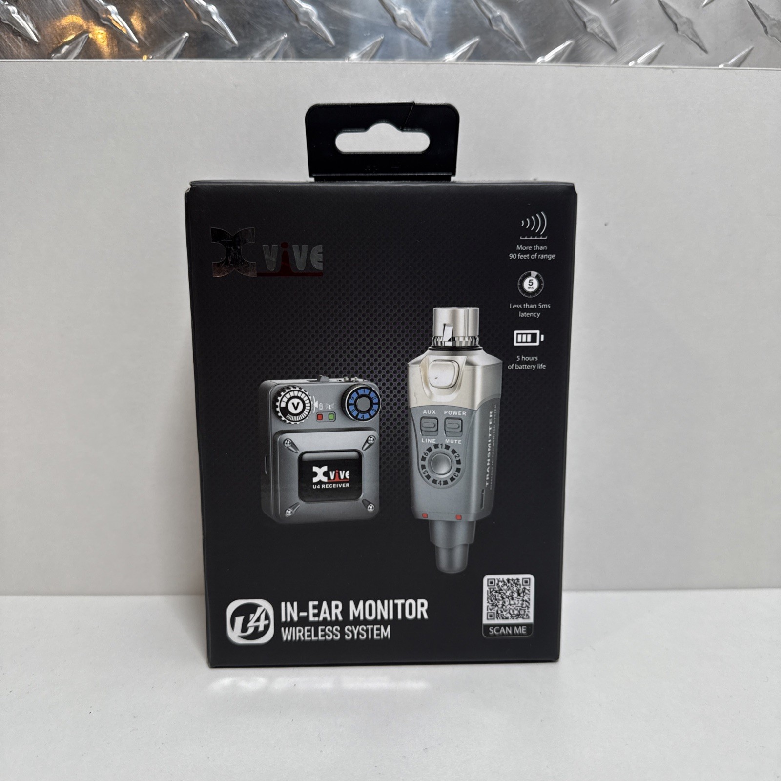 Xvive Audio U4 In-Ear Monitor 2.4 GHz Wireless System
