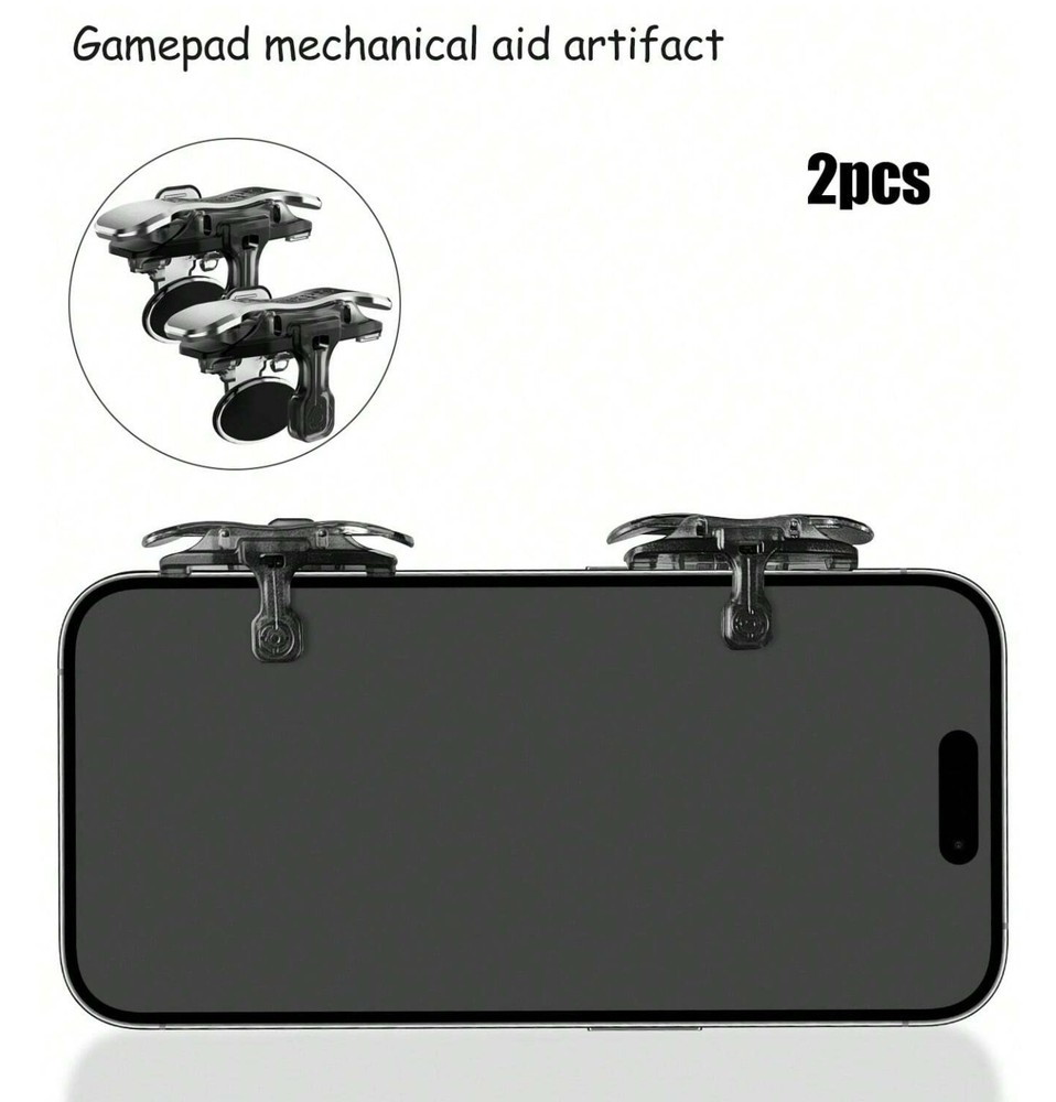 1 Pair PUBG Mobile Phone Game Controller Gamepad Joystick Pad For Android iPhon