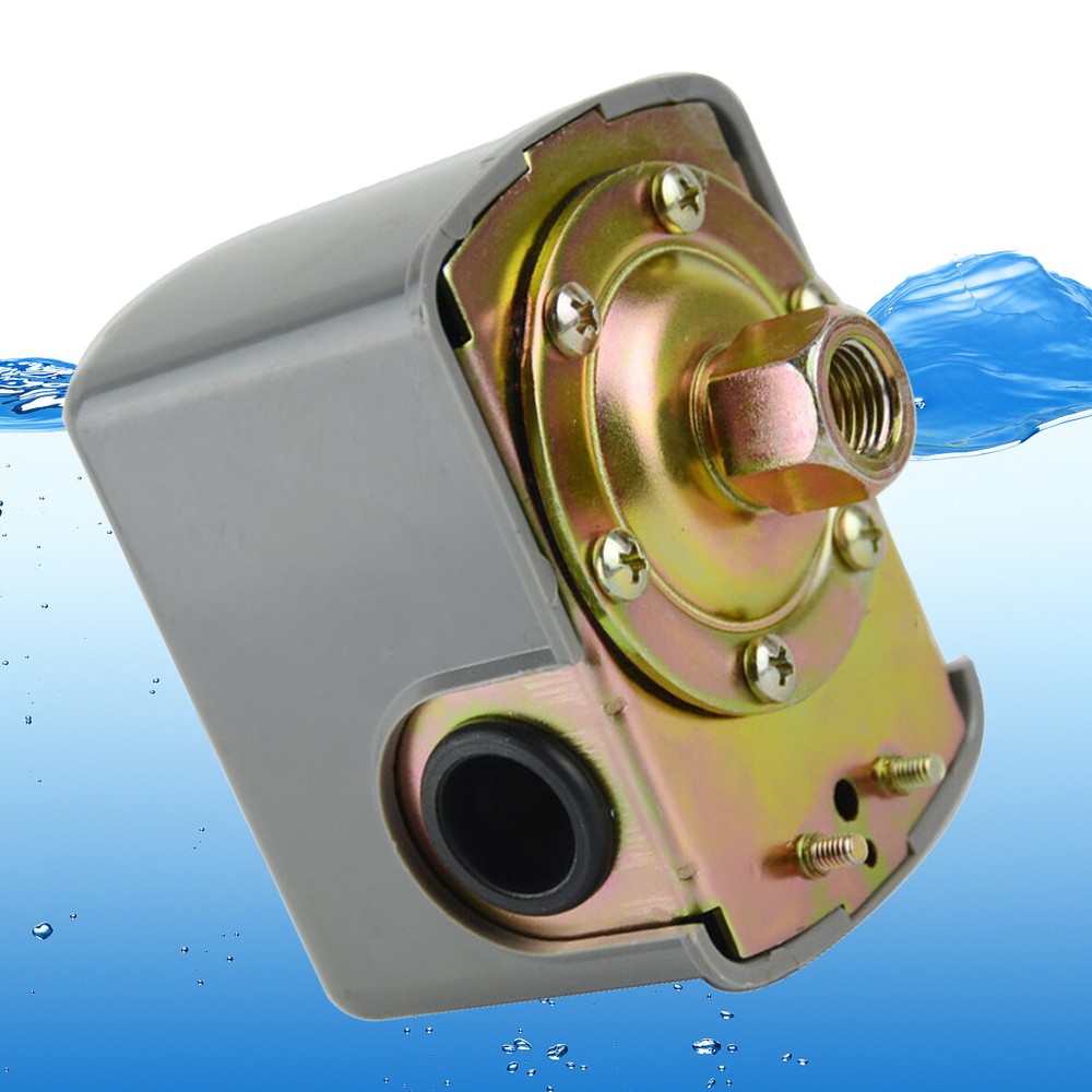 40-60 PSI Well Water Pump Pressure Control Switch Adjustable Double Spring Pole